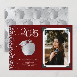 Teacher Education Silver Graduation Announcement