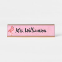 Teacher Educator Professional Pink Flamingo