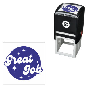 Teacher Encouragement Great Job Back To School  Self-inking Stamp