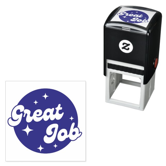Teacher Encouragement Great Job Back To School  Self-inking Stamp (In Situ)