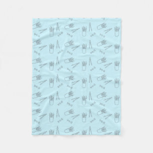 Teacher Gift A Good Teacher Is Like A Candle Fleece Blanket