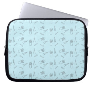 Teacher Gift   A Good Teacher Is Like A Candle Laptop Sleeve