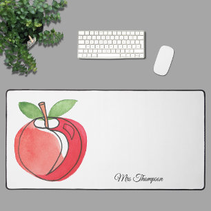 Teacher Gift Apple Desk Mat