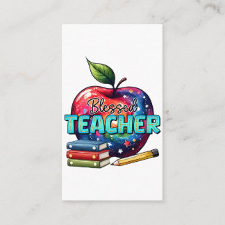 Teacher Gift | Blessed Teacher Enclosure Card