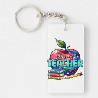 Teacher Gift | Blessed Teacher Key Ring