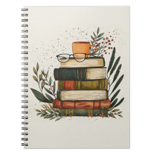 Teacher Gift Book Stack Notebook – Back to School