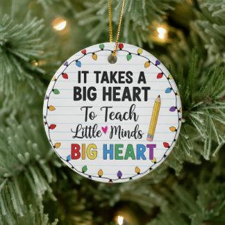 Teacher Gift - Christmas - Ceramic Tree Decoration