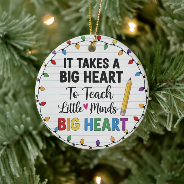Teacher Gift - Christmas -  Ceramic Tree Decoration (Tree)