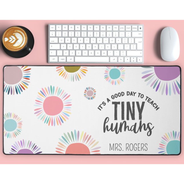 Teacher Gift Custom Boho Sun Back To School Desk Mat (Teacher Gift Custom Boho Sun Back To School Desk Desk Mat
)