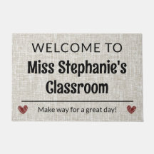 Teacher Gift Customisable Classroom Welcome Doorma