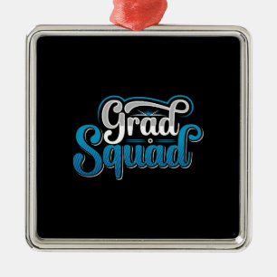 Teacher Gift Glad Squad Metal Tree Decoration