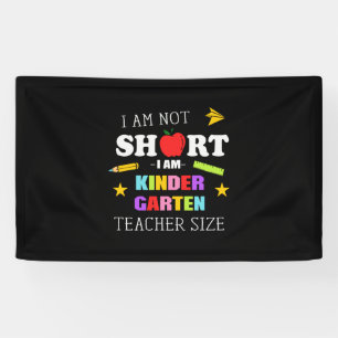Teacher Gift I Am Kindergarten Teacher Banner