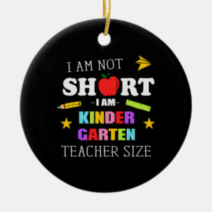 Teacher Gift I Am Kindergarten Teacher Ceramic Tree Decoration