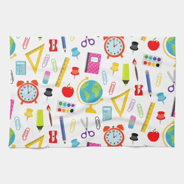Teacher Gift | I Can Only Make Them Think Tea Towel (Horizontal)