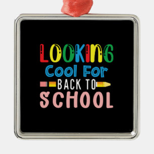 Teacher Gift   Looking Cool For Back To School Metal Tree Decoration