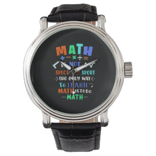 Teacher Gift Math Is Not Spectator Watch