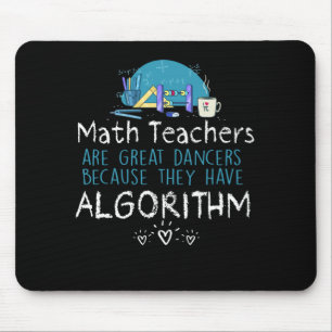 Teacher Gift   Math Teachers - Algorithm Mouse Mat