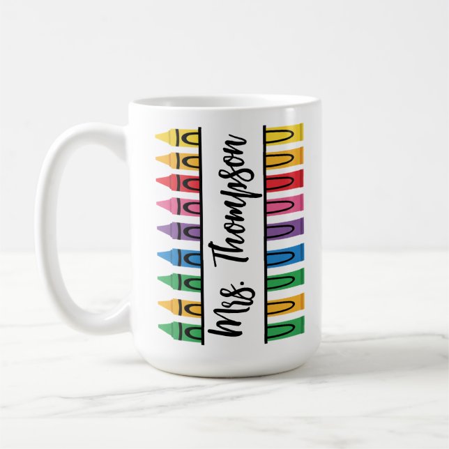 Teacher Gift - Personalised mug Gift for Teach (Left)