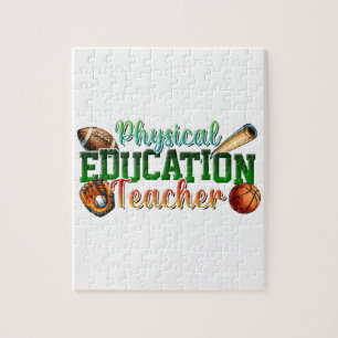 Teacher Gift Physical Education Teacher Jigsaw Puzzle