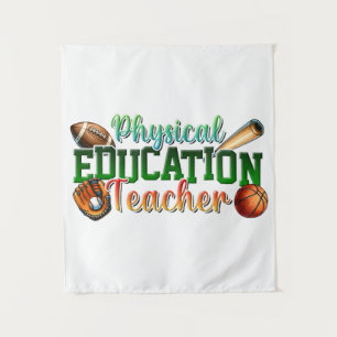 Teacher Gift   Physical Education Teacher Tapestry