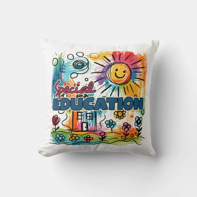 Teacher Gift | Special Education Cushion (Front)