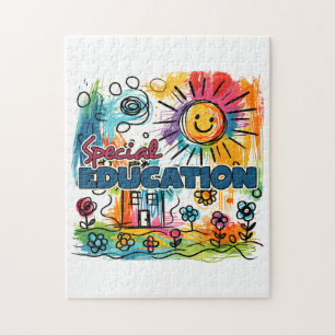 Teacher Gift Special Education Jigsaw Puzzle