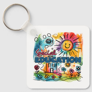 Teacher Gift Special Education Key Ring