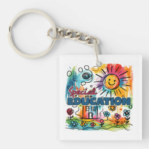 Teacher Gift Special Education Key Ring