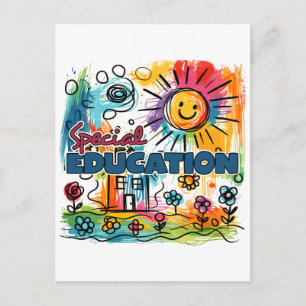 Teacher Gift   Special Education Postcard