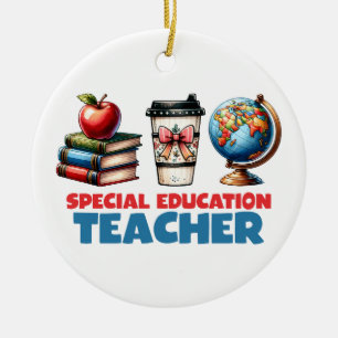 Teacher Gift Special Education Teacher Ceramic Tree Decoration