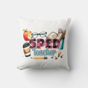 Teacher Gift Sped Teacher Cushion