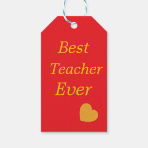 Teacher  gift tags