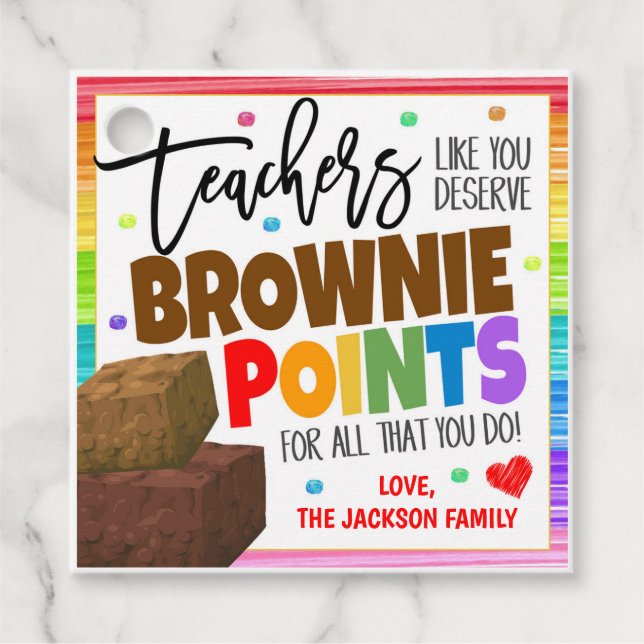 Teacher Gift Tags (Front)