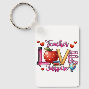 Teacher Gift Teacher Love Inspire Key Ring