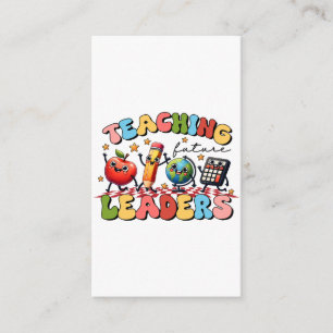 Teacher Gift Teaching Future Leaders Enclosure Card