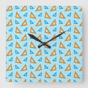 Teacher Gift Teaching Is The Greatest Act Square Wall Clock