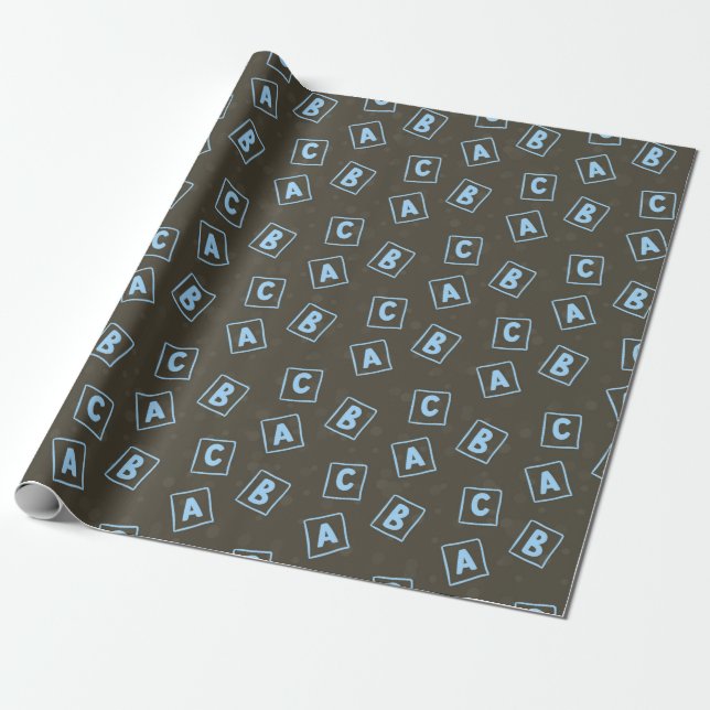 Teacher Gift | Teaching Is The One Profession Wrapping Paper (Unrolled)