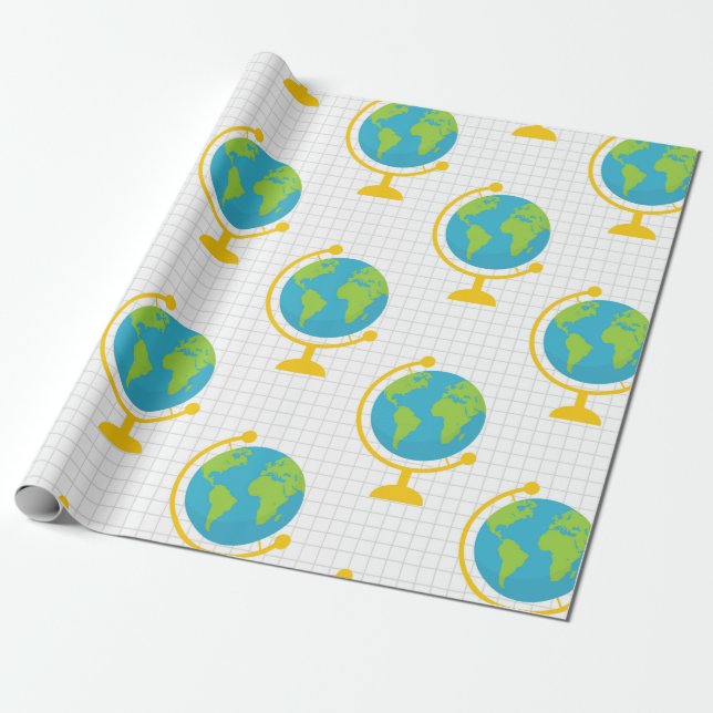 Teacher Gift | The Art Of Teaching Wrapping Paper (Unrolled)