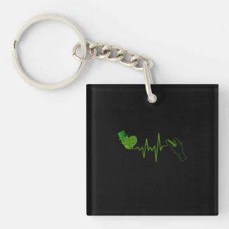 Teacher Gift |The Teacher Writes Chalk Key Ring