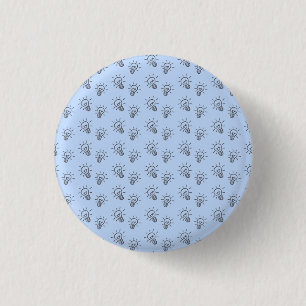 Teacher Gift What The Teacher Is 3 Cm Round Badge