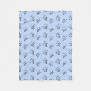 Teacher Gift What The Teacher Is Fleece Blanket