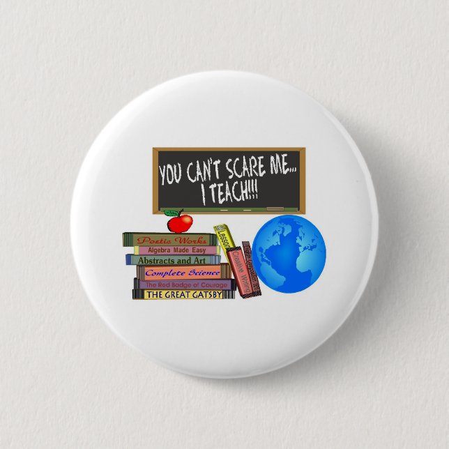 Teacher Gifts 6 Cm Round Badge (Front)