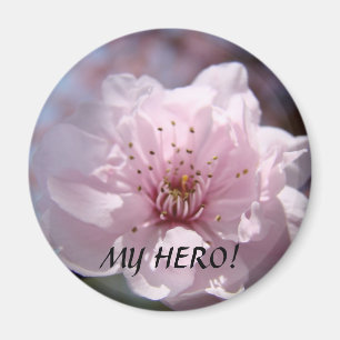 TEACHER GIFTS Blossoms Magnet "MY HERO!"