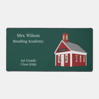 Teacher Gifts Schoolhouse Desk Mats Pads