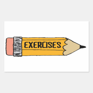 Teacher Grading Papers Student Art Teacher Art Gra Rectangular Sticker