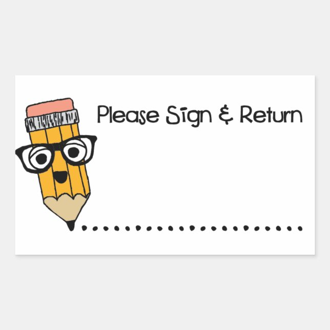 Teacher Grading Papers Student Art Teacher Art Gra Rectangular Sticker (Front)