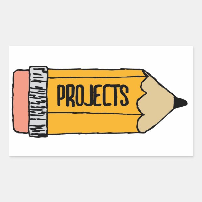 Teacher Grading Papers Student Art Teacher Art Gra Rectangular Sticker (Front)