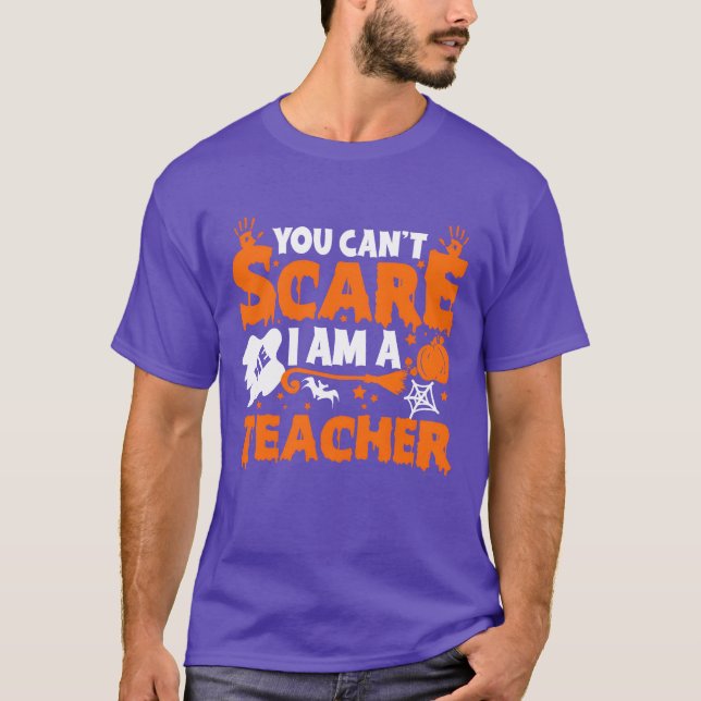 Teacher Halloween Gift Halloween Day Family Party  T-Shirt (Front)
