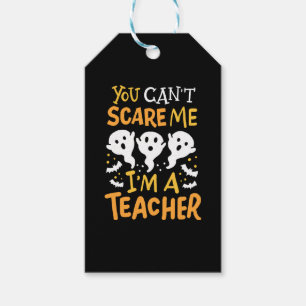 Teacher Halloween  Gift Tags