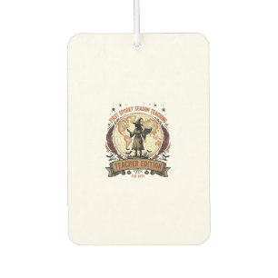 Teacher Halloween Shirt for First Spooky Season Te Car Air Freshener